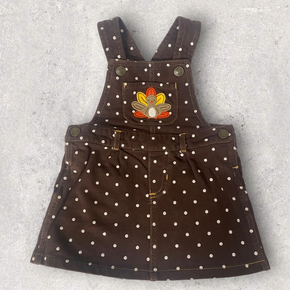 Carters Thanksgiving Dress Baby Girl 9 months